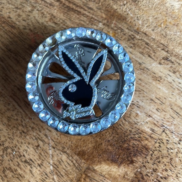 Y2K Vintage Playboy Bunny Spinner Belt Buckle - Picture 3 of 4